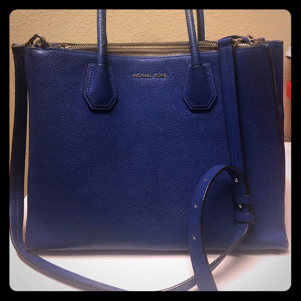 Blue MK purse